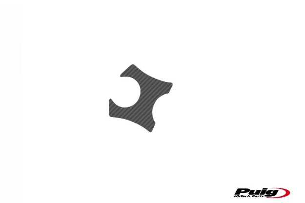 Afbeeldingen van Kroonplaatcover model X-TREME Puig voor Suzuki DL650 V-Strom '04-'11/ DL1000 V-Strom '02-'07