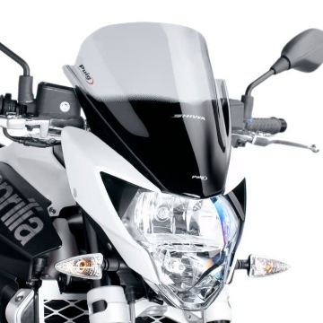 Toon details van Vervangingsruit jetstream Puig Aprilia SL750 Shiver '10-16 Afbeeldingen van Vervangingsruit jetstream Puig Aprilia SL750 Shiver '10-16