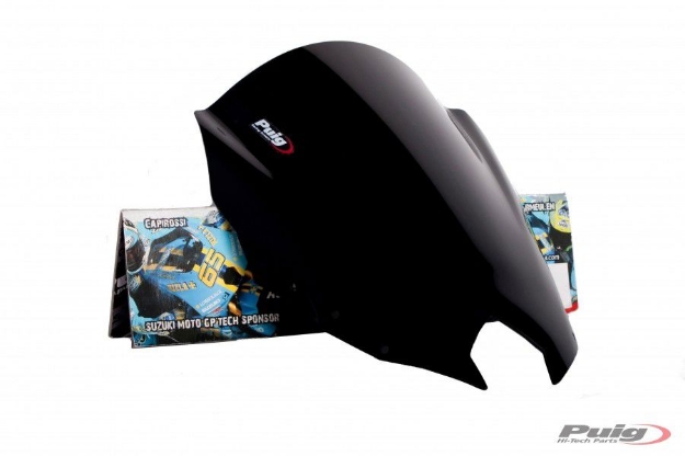 Afbeeldingen van Vervangingsruit Puig Jetstream Yamaha XJ6 Diverson F '10-'16-zwart