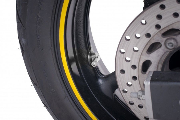 Afbeeldingen van Haakse ventielen Puig aluminium per set-Zilver