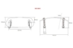 Afbeeldingen van Opzetruit Puig verstelbaar transparant model variabel (boren) 325x102mm