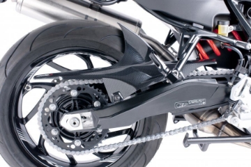 Toon details van Achterspatbord Puig carbon look BMW F800R '09- Afbeeldingen van Achterspatbord Puig carbon look BMW F800R '09-