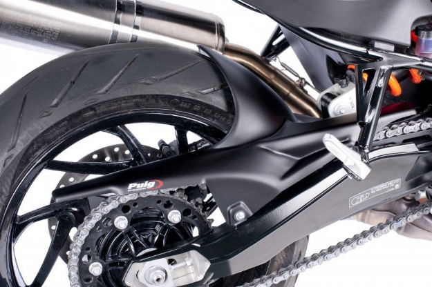 Afbeeldingen van Achterspatbord Puig mat zwart BMW F800R '09-