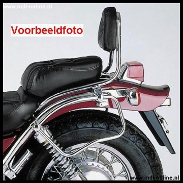 Toon details van Sissybar zonder rekje Hepco&Becker chroom Suzuki M1500R Intruder '09- Afbeeldingen van Sissybar zonder rekje Hepco&Becker chroom Suzuki M1500R Intruder '09-
