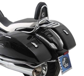 Toon details van Sissybar zonder rekje Hepco&Becker chroom Moto Guzzi California 1400 Custom / Touring '13-'16 Afbeeldingen van Sissybar zonder rekje Hepco&Becker chroom Moto Guzzi California 1400 Custom / Touring '13-'16