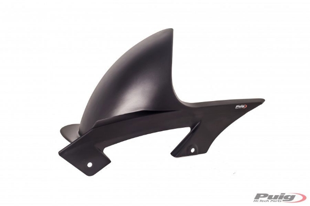 Afbeeldingen van Achterspatbord Puig mat zwart Kawasaki ZZR1400 '12-