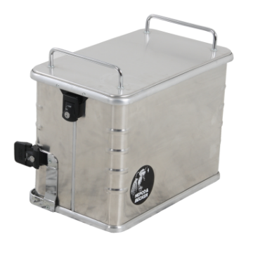 Toon details van Hepco&Becker - Alu Box rechts 42 liter zijkoffer Afbeeldingen van Hepco&Becker - Alu Box rechts 42 liter zijkoffer