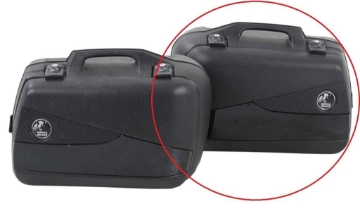 Toon details van Hepco&Becker Junior Flash 30L black losse linker koffer Afbeeldingen van Hepco&Becker Junior Flash 30L black losse linker koffer