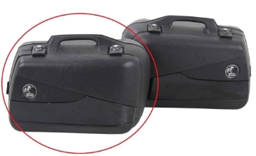 Toon details van Hepco&Becker Junior Flash 30L black losse rechter koffer Afbeeldingen van Hepco&Becker Junior Flash 30L black losse rechter koffer