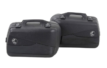 Toon details van Hepco&Becker kofferset Junior Flash zwart 27L Afbeeldingen van Hepco&Becker kofferset Junior Flash zwart 27L