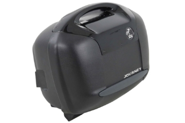 Toon details van Hepco&Becker Journey BLACK 42 liter losse linker koffer Afbeeldingen van Hepco&Becker Journey BLACK 42 liter losse linker koffer
