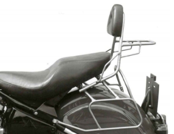 Toon details van Sissybar met rekje Hepco&Becker chroom Kawasaki VN800 DRIFTER Afbeeldingen van Sissybar met rekje Hepco&Becker chroom Kawasaki VN800 DRIFTER