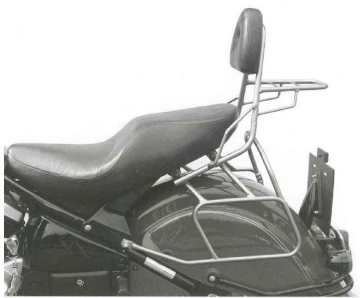 Toon details van Sissybar met rekje Hepco&Becker Chroom Kawasaki VN1500 DRIFTER Afbeeldingen van Sissybar met rekje Hepco&Becker Chroom Kawasaki VN1500 DRIFTER