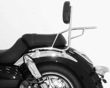 Toon details van Sissybar met rekje Hepco&Becker chroom Kawasaki VN1700 CLASSIC 2009- Afbeeldingen van Sissybar met rekje Hepco&Becker chroom Kawasaki VN1700 CLASSIC 2009-