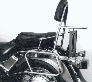Toon details van Sissybar met rekje Hepco&Becker chroom Kawasaki VN800 CLASSIC 2000- Afbeeldingen van Sissybar met rekje Hepco&Becker chroom Kawasaki VN800 CLASSIC 2000-