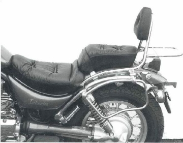 Toon details van Sissybar met rekje Hepco&Becker chroom Suzuki VS600/800 Afbeeldingen van Sissybar met rekje Hepco&Becker chroom Suzuki VS600/800