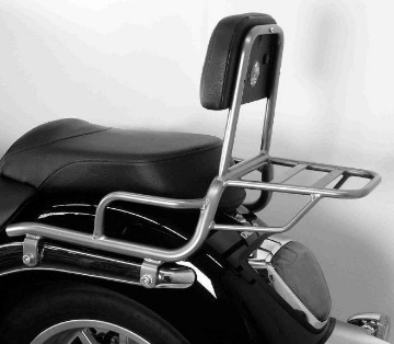 Toon details van Sissybar met rekje Hepco&Becker Chroom Suzuki C1800 Intruder Afbeeldingen van Sissybar met rekje Hepco&Becker Chroom Suzuki C1800 Intruder