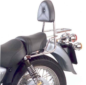 Toon details van Sissybar met rekje Hepco&Becker chroom Moto Guzzi CALIFORNIA JACKAL Afbeeldingen van Sissybar met rekje Hepco&Becker chroom Moto Guzzi CALIFORNIA JACKAL