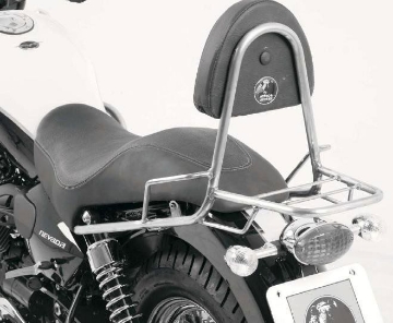 Toon details van Sissybar met rekje Hepco&Becker chroom Moto Guzzi NEVADA 750 Anniversario 2010- Afbeeldingen van Sissybar met rekje Hepco&Becker chroom Moto Guzzi NEVADA 750 Anniversario 2010-