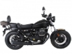 Afbeeldingen van Sissybar met rekje Hepco&Becker chroom Moto Guzzi V9 Bobber '16- (lang zadel)
