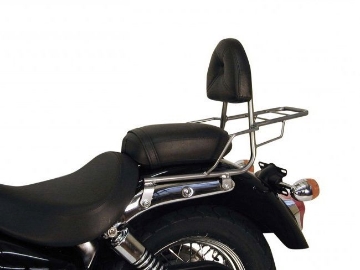 Toon details van Sissybar met rekje Hepco&Becker chroom Triumph BONNEVILLE AMERICA 2001-2010/ Speedmaster 2003-2005 Afbeeldingen van Sissybar met rekje Hepco&Becker chroom Triumph BONNEVILLE AMERICA 2001-2010/ Speedmaster 2003-2005
