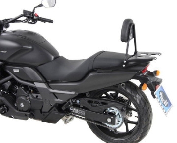 Toon details van Sissybar met rekje Hepco&Becker zwart Honda CTX700/N 2014- Afbeeldingen van Sissybar met rekje Hepco&Becker zwart Honda CTX700/N 2014-