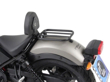 Toon details van Solorack met rugsteun zwart Hepco&Becker Honda CMX500 2017- Afbeeldingen van Solorack met rugsteun zwart Hepco&Becker Honda CMX500 2017-