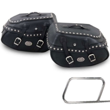 Toon details van Buffalo Big Custom tassenset Hepco&Becker - 27 liter Afbeeldingen van Buffalo Big Custom tassenset Hepco&Becker - 27 liter
