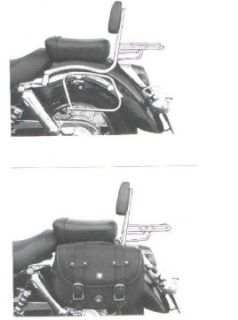 Toon details van Tassendragers standaard chroom Hepco&Becker Honda VT750C2 Afbeeldingen van Tassendragers standaard chroom Hepco&Becker Honda VT750C2