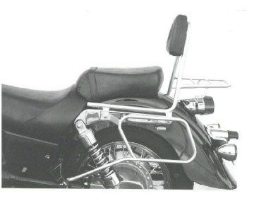 Toon details van Tassendragers standaard chroom Hepco&Becker Kawasaki VN1500 CLASSIC 1998- Afbeeldingen van Tassendragers standaard chroom Hepco&Becker Kawasaki VN1500 CLASSIC 1998-