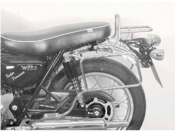Toon details van Tassendragers standaard chroom Hepco&Becker Kawasaki W650/ W800 Afbeeldingen van Tassendragers standaard chroom Hepco&Becker Kawasaki W650/ W800
