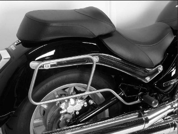 Toon details van Tassendragers standaard chroom Hepco&Becker Suzuki C1800 Intruder -2010 Afbeeldingen van Tassendragers standaard chroom Hepco&Becker Suzuki C1800 Intruder -2010