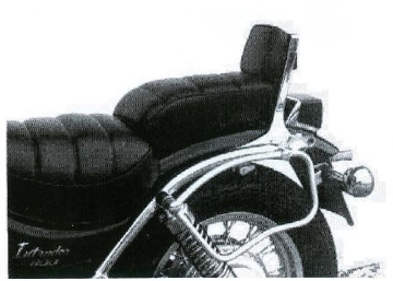 Toon details van Tassendragers standaard chroom Hepco&Becker Suzuki VS800GL/GPL Intruder Afbeeldingen van Tassendragers standaard chroom Hepco&Becker Suzuki VS800GL/GPL Intruder