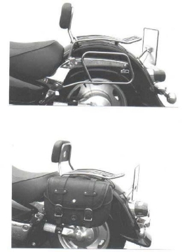 Toon details van Tassendragers standaard chroom Hepco&Becker Suzuki C1500/ VL1500LC INTRUDER Afbeeldingen van Tassendragers standaard chroom Hepco&Becker Suzuki C1500/ VL1500LC INTRUDER