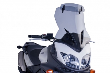 Toon details van Vervangingsruit touring met opzetruitje licht getint Puig Suzuki DL650 V-Strom '12-'16/ DL650XT '15-'16 Afbeeldingen van Vervangingsruit touring met opzetruitje licht getint Puig Suzuki DL650 V-Strom '12-'16/ DL650XT '15-'16