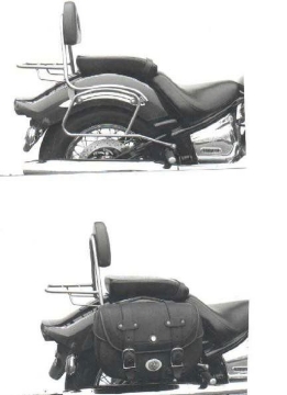 Toon details van Tassendragers standaard chroom Hepco&Becker Yamaha XVS1100 Afbeeldingen van Tassendragers standaard chroom Hepco&Becker Yamaha XVS1100