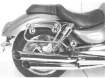 Afbeeldingen van Tassendragers standaard chroom Hepco&Becker Triumph ROCKET III Classic 2006-