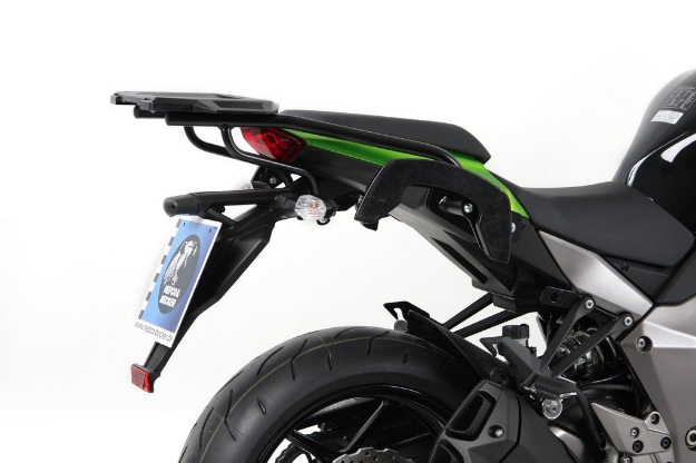 Afbeeldingen van C-Bow tasdragers zwart Hepco&Becker Kawasaki Z1000SX '11-14