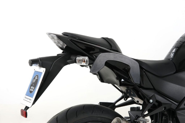Afbeeldingen van C-Bow tasdragers zwart Hepco&Becker Kawasaki Z750 '07-12 / Z750R '11-12