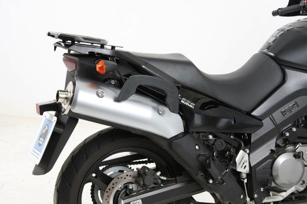 Afbeeldingen van C-Bow tasdragers zwart Hepco&Becker Suzuki DL650 '04-11