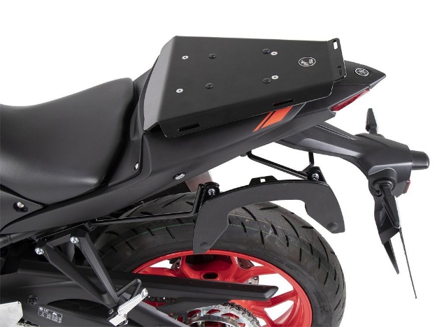 Afbeeldingen van C-Bow tasdragers zwart Hepco&Becker Yamaha MT-03 '20+