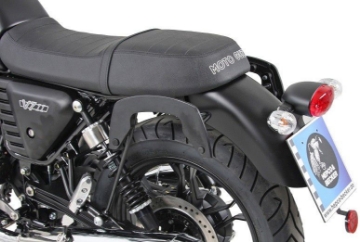 Toon details van C-Bow tasdragers zwart Hepco&Becker Moto Guzzi V7 II '15-16 Afbeeldingen van C-Bow tasdragers zwart Hepco&Becker Moto Guzzi V7 II '15-16
