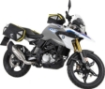Afbeeldingen van C-Bow tasdragers zwart Hepco&Becker BMW G310GS '17+