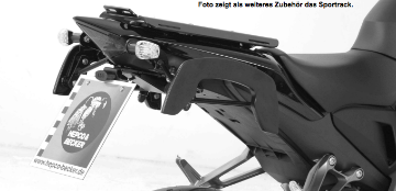 Toon details van C-Bow tasdragers zwart Hepco&Becker Honda CB1000R 2008-2017, speciaal voor R&G kentekenplaathouder Afbeeldingen van C-Bow tasdragers zwart Hepco&Becker Honda CB1000R 2008-2017, speciaal voor R&G kentekenplaathouder