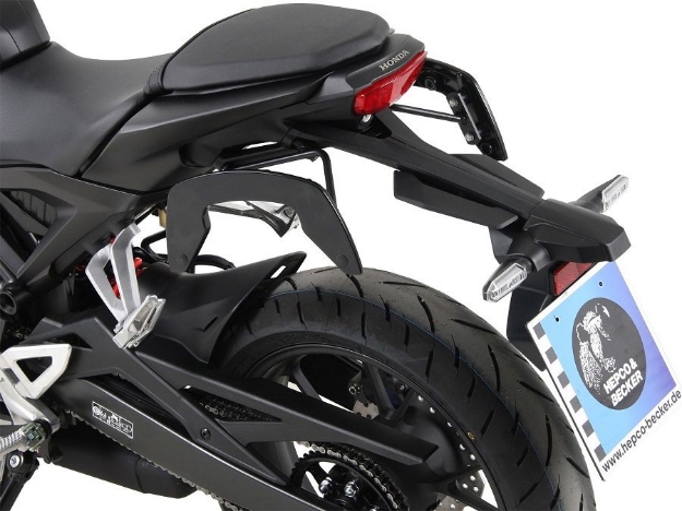 Afbeeldingen van C-Bow tasdragers zwart Hepco&Becker Honda CB125R '18+