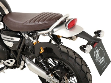 Toon details van C-Bow tasdrager links zwart Hepco&Becker Triumph Scrambler 1200 XE '19- Afbeeldingen van C-Bow tasdrager links zwart Hepco&Becker Triumph Scrambler 1200 XE '19-