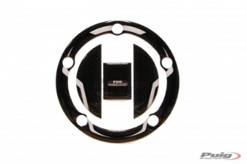 Toon details van Tankdopcover Puig voor Suzuki '03- (5 gaten) zwart/carbon look Afbeeldingen van Tankdopcover Puig voor Suzuki '03- (5 gaten) zwart/carbon look