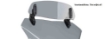 Afbeeldingen van Opzetruit model Clip-On Puig (klemmen) 277x100mm
