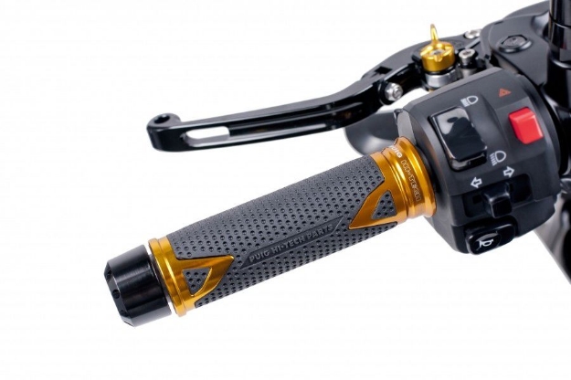 Afbeeldingen van Handvatten Puig HI-TECH Radikal (119mm)-Goud