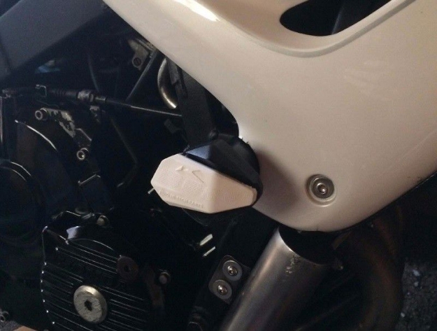 Afbeeldingen van Eindrubbers voor Puig R12 sliders (set)-Wit